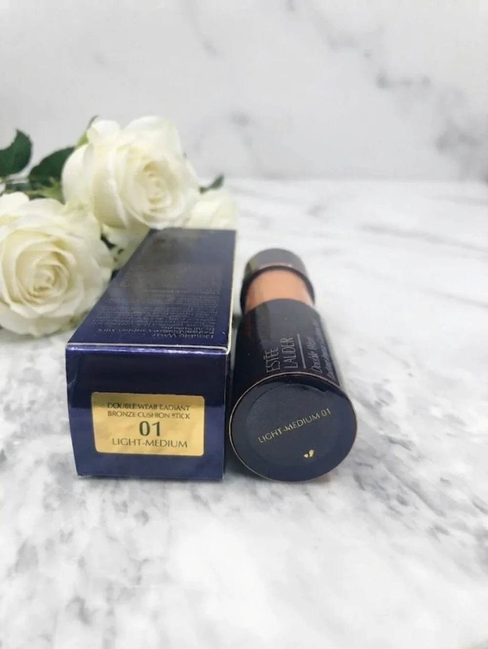 Estee Lauder Radiant Bronze Cushion Stick In 01 LightMedium ☆RARE☆ | Read Below